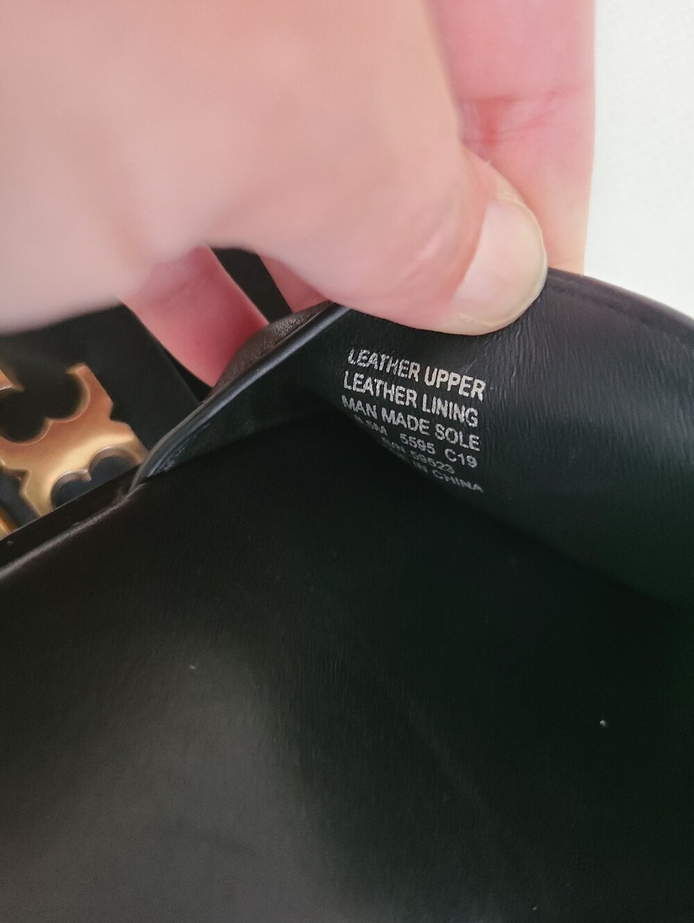 Tory Burch Black Everly Slide With Double Gold T Emblem - Picture 6 of 10